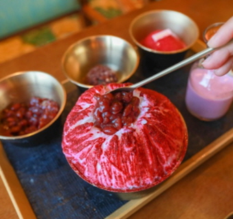 롯데호텔 백년초 눈꽃빙수 리얼후기